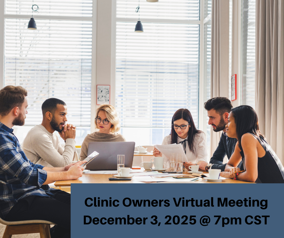 Clinic Owners Virtual Meeting November 25, 2024 (2)